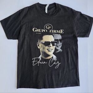 Grupo Firme by Eduin Caz Tour T-shirt Size Large